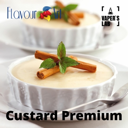 Фото, Відеоогляди на Ароматизатор FlavourArt Custard Premium Ванільний крем