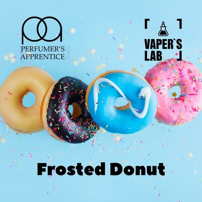 Фото, Видео, Ароматизаторы для жидкости вейпов TPA "Frosted Donut" (Пончик в глазури) 
