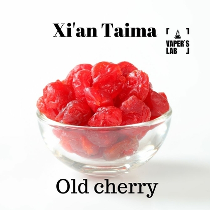 Фото, Видео, Премиум ароматизаторы для электронных сигарет Xi'an Taima "Old cherry" (Цукатная вишня) 
