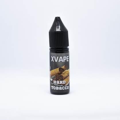 Фото, Видео на жижу на солевом никотине XVape Salt "Hard Tobacco" 15 ml