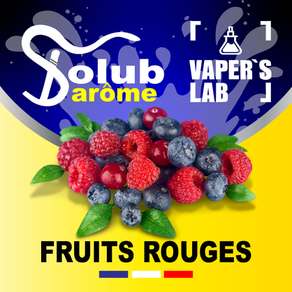 Фото, Видео, Ароматизаторы для солевого никотина   Solub Arome "Fruits rouges" (Микс лесных ягод) 