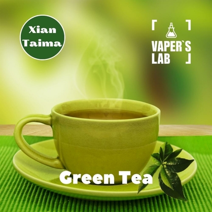 Фото, Відеоогляди на Найкращі ароматизатори для вейпа Xi'an Taima "Green Tea" (Зелений чай) 