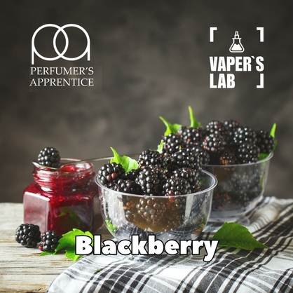 Фото, Відеоогляди на Харчовий ароматизатор для вейпа TPA "Blackberry" (Ожина) 