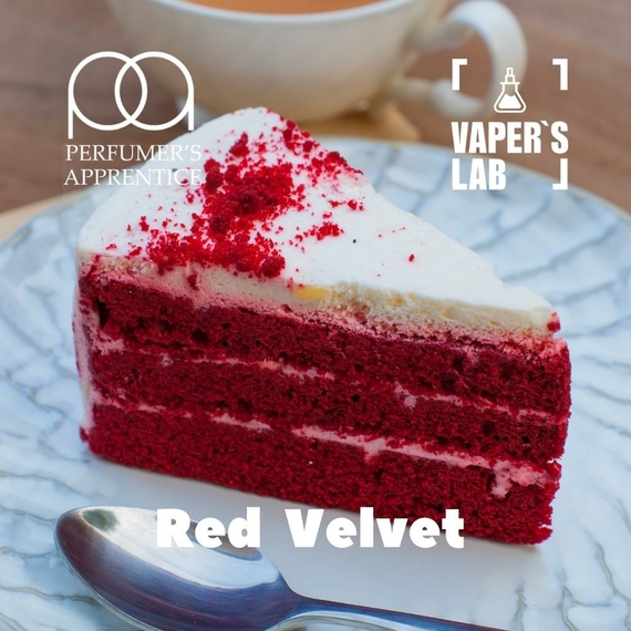 Відгуки на Натуральні ароматизатори для вейпа TPA "Red Velvet (DX)" (Торт червоний оксамит) 