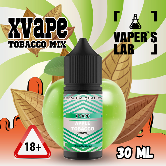 Відгуки Рідина для под систем XVape Salt "Apple Tobacco" 30 ml 