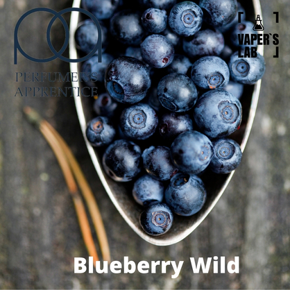 Фото, Видео, ароматизатор для самозамеса TPA "Blueberry Wild" (Свежая черника) 