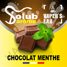 Ароматизаторы для солевого никотина   Solub Arome Chocolat menthe Молочный шоколад с мятой