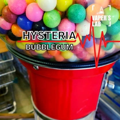 Фото, Відео на рідину Hysteria Bubblegum 30 ml