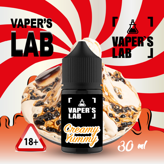 Відгуки Жижа для Pod Vaper's LAB Salt "Creamy yammy" 30 ml 