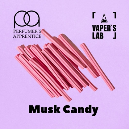 Фото, Видео, Пищевой ароматизатор для вейпа TPA "Musk Candy" (Мускусные конфеты) 