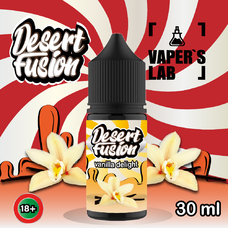 Солевая жидкость Dessert Fusion Salt Vanilla Delight 30 ml