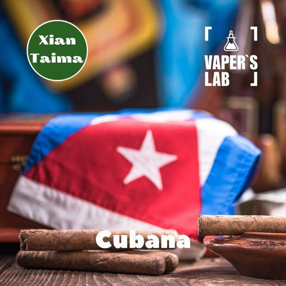 Отзывы на Ароматизаторы для солевого никотина   Xi'an Taima "Cubana" (Кубинская сигара) 