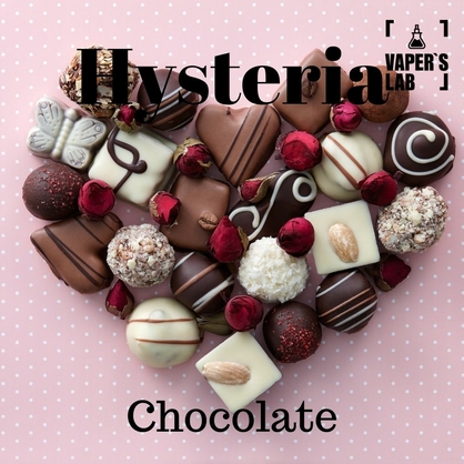 Фото, Видео на Заправку для вейпа Hysteria Chocolate 100 ml