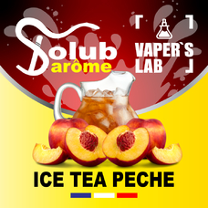 Ароматизатори для рідин Solub Arome "Ice-T pêche" (Персиковий чай)