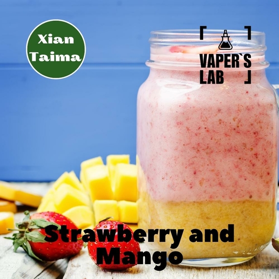 Отзывы на Аромки для самозамеса Xi'an Taima "Strawberry and Mango" (Клубника манго) 
