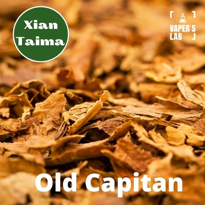 Фото, Відеоогляди на Ароматизатор для вейпа Xi'an Taima "Old Capitan" (Тютюн Старий Капітан) 