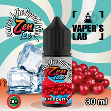 Жижи для пода Zen Ice SALT 30 мл Cranberry