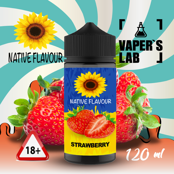 Отзывы  купить заправку для вейпа native flavour strawberry 120 ml