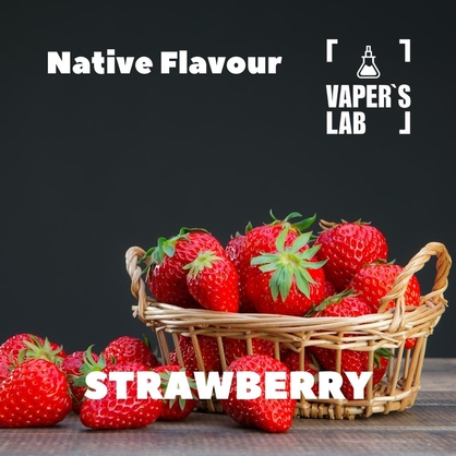 Фото для Аромки Native Flavour Strawberry 30мл
