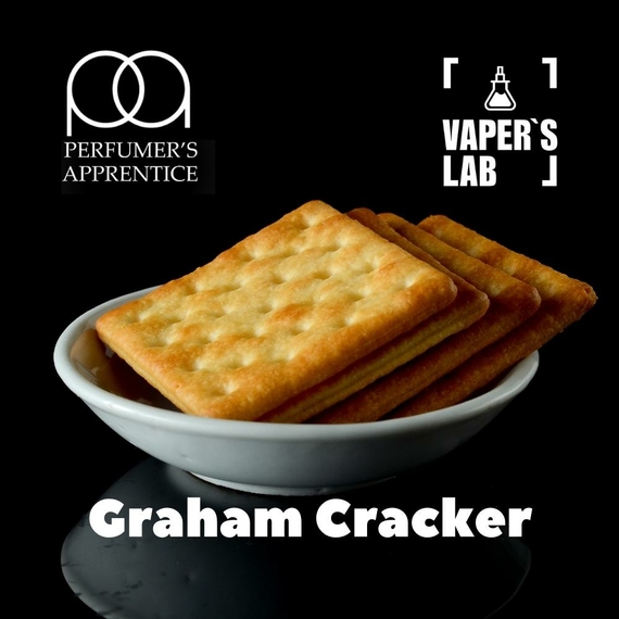 Відгуки на Преміум ароматизатор для електронних сигарет TPA "Graham Cracker" (Печиво крекер) 