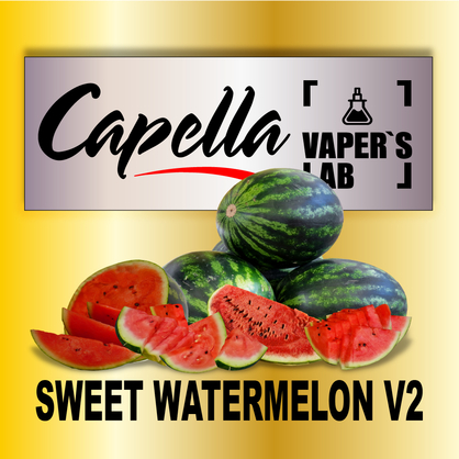 Фото на Аромку Capella Sweet Watermelon v2 Солодкий Кавун v2