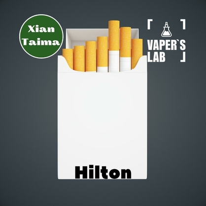 Фото, Відеоогляди на Ароматизатори для сольового нікотину Xi'an Taima "Hilton" (Тютюн Хілтон) 