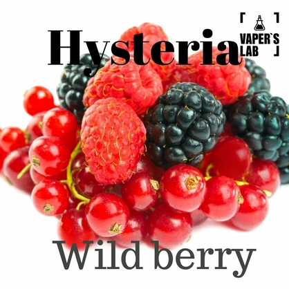 Фото, Видео на заправки для вейпа Hysteria Wild berry 100 ml