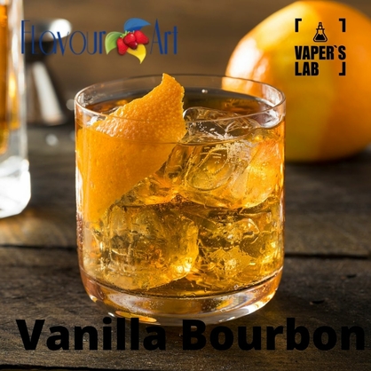 Фото на Аромки  для вейпа FlavourArt Vanilla Bourbon Бурбонская ваниль