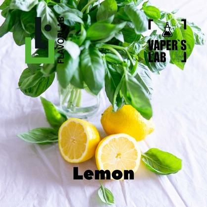 Фото на Аромку для вейпа Flavor Lab Lemon 10 мл