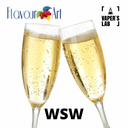 Фото на Аромки  для вейпа FlavourArt WSW Шампанское