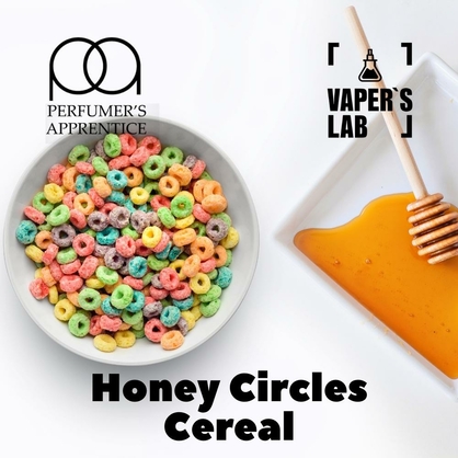 Фото, Відеоогляди на Аромки для вейпа TPA "Honey Circles Cereal" (Медові кільця) 