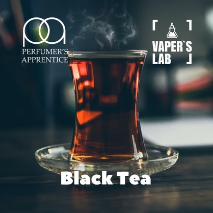 Фото, Видео, Ароматизаторы для жидкости вейпов TPA "Black Tea" (Черный чай) 