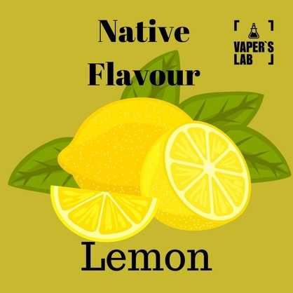 Фото, Видео на жижи для вейпа Native Flavour Lemon 100 ml