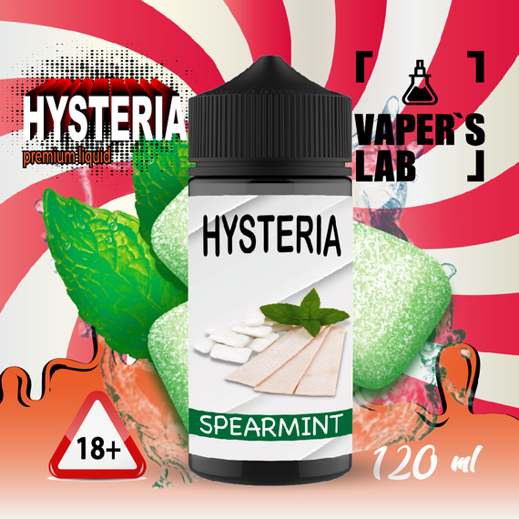 Отзывы  купить жидкость для вейпа hysteria spearmint 100 ml