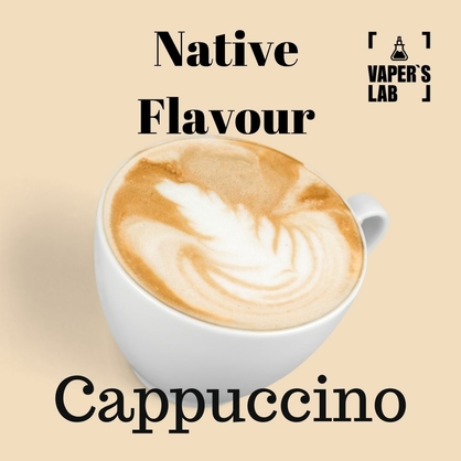 Фото, Видео на жидкость для вейпа Native Flavour Cappuccino 100 ml
