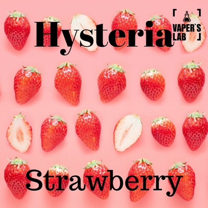 Фото, Відео на Безнікотинову рідину Hysteria Strawberry 100 ml