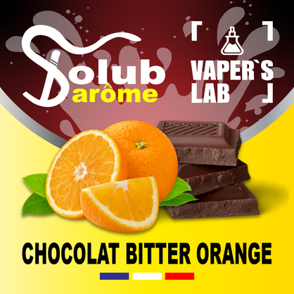 Фото, Видео, Ароматизаторы для жидкости вейпов Solub Arome "Chocolat bitter orange" (Черный шоколад и апельсин) 