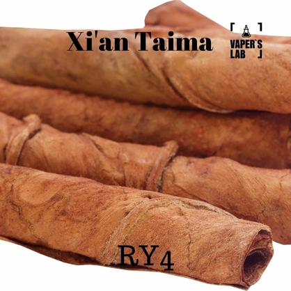 Фото, Видео, Премиум ароматизатор для электронных сигарет Xi'an Taima "RY4" (Табак) 