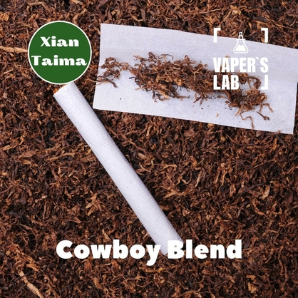 Фото, Видео, Ароматизаторы для жидкости вейпов Xi'an Taima "Cowboy blend" (Ковбойский табак) 