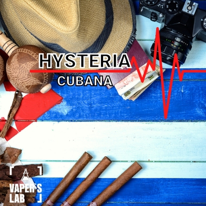 Фото, Видео на Заправки до вейпа Hysteria Cubana 30 ml