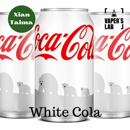 Фото, Видео, Ароматизаторы для солевого никотина   Xi'an Taima "White Cola" (Белая Кола) 