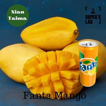 Фото, Видео, Натуральные ароматизаторы для вейпа  Xi'an Taima "Fanta Mango" (Фанта манго) 