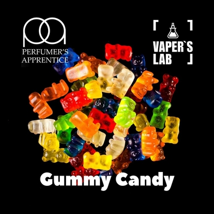 Фото, Відеоогляди на Натуральні ароматизатори для вейпа TPA "Gummy Candy" (Жувальні ведмедики) 