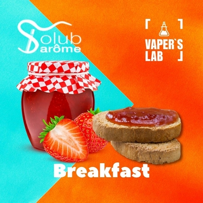 Фото, Видео, Лучшие пищевые ароматизаторы  Solub Arome "Breakfast" (Крутон с джемом) 