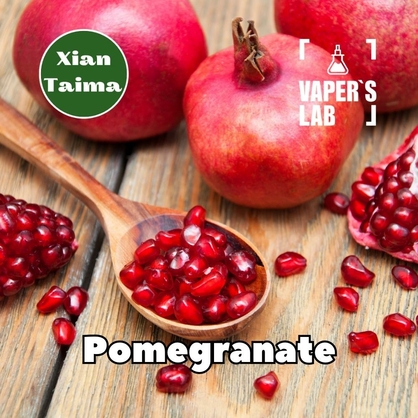 Фото, Відеоогляди на Аромки для вейпів Xi'an Taima "Pomegranate" (Гранат) 