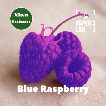 Фото, Відеоогляди на Ароматизатори для рідини вейпів Xi'an Taima "Blue raspberry" (Блакитна малина) 