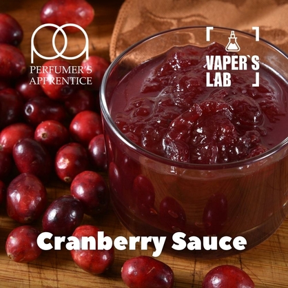Фото, Видео, Аромки для самозамеса TPA "Cranberry Sauce" (Клюквенный соус) 