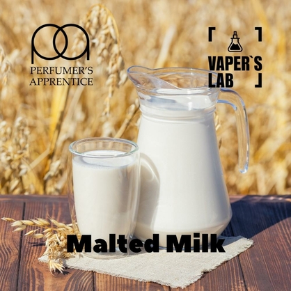 Фото, Видео, Премиум ароматизаторы для электронных сигарет TPA "Malted milk" (Парное молоко) 