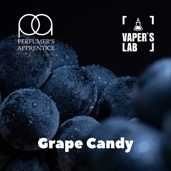 Відгуки на Ароматизатори для рідини вейпів TPA "Grape Candy" (Виноградний льодяник) 