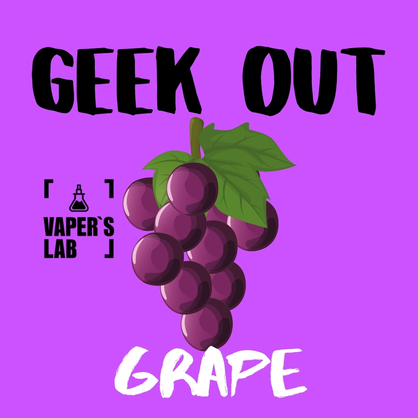Фото, Видео для жижи для пода Geek Out Salt - Виноградный Микс 30 ml
